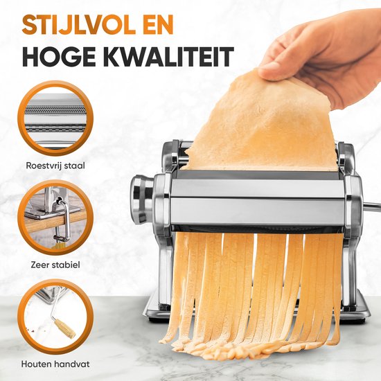 Dieux Pasta Machine Set — 4-Piece, Stainless Steel