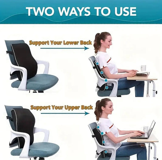 YONO Back Cushion — Ergonomic Memory Foam
